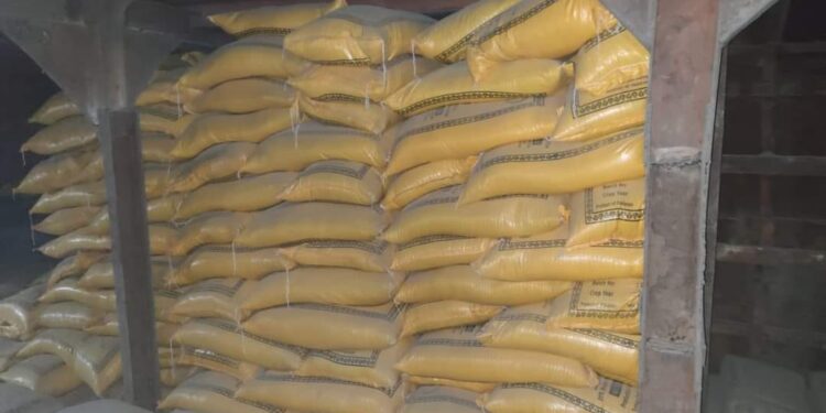 FRAUDE – 35 sacs de riz avariés en partance pour Tolagnaro interceptés par la gendarmerie au Port de Toamasina