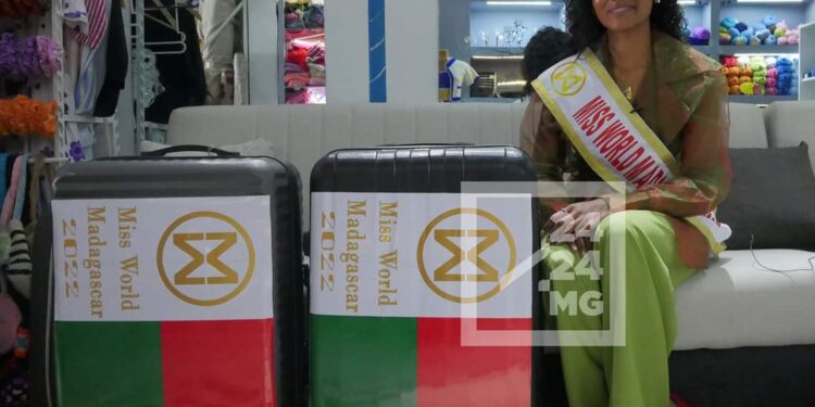 CONCOURS DE BEAUTÉ – Départ d&rsquo;Antsaly Rajoelina pour l&rsquo;Inde en vue de l’aventure Miss Monde 2023