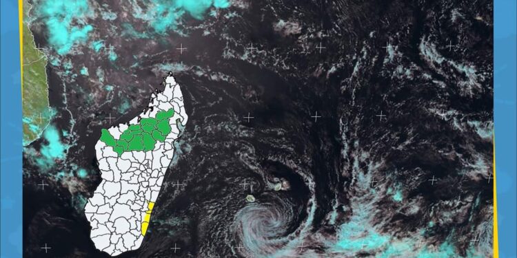 De fortes pluies attendues dans le Sud-Est et dans le Nord-Ouest à partir de lundi avec l&rsquo;arrivée des résidus d&rsquo;Eleanor