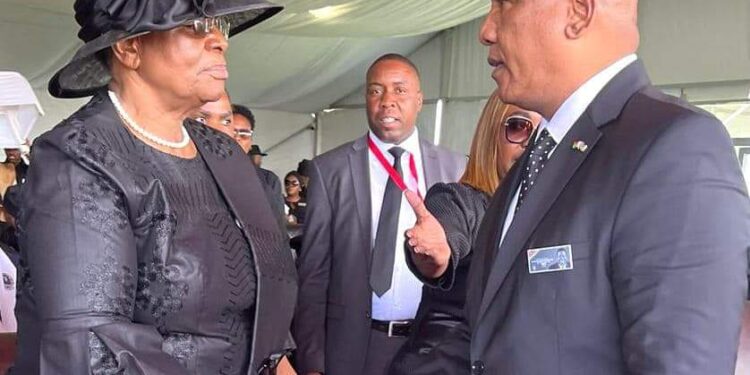 Namibie – Christian Ntsay aux funérailles de Hage Geingob