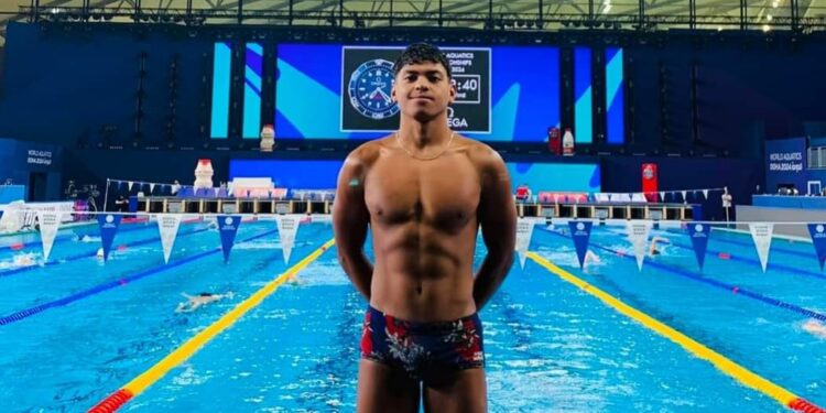 NATATION – Jonathan Raharvel se classe 59ème sur 100 au 100m brasse des Championnats du monde de Qatar
