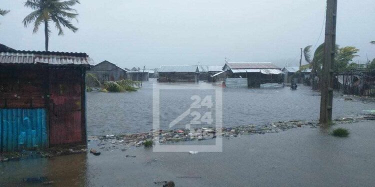INTEMPÉRIES – La ville de Vohémar sous les eaux en raison du passage du cyclone tropical Gamane