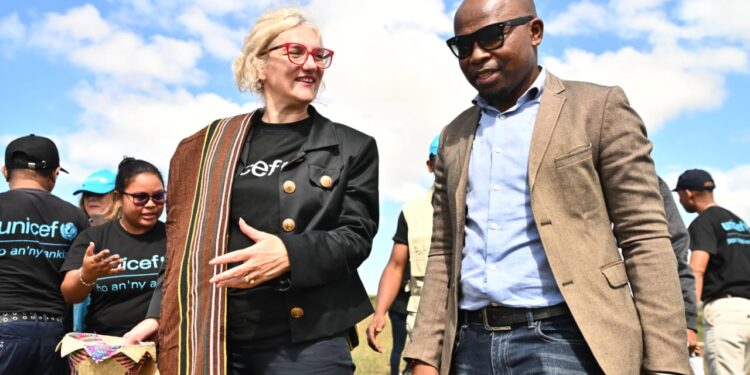 La directrice régionale de l&rsquo;Unicef pour l&rsquo;Afrique orientale et australe en visite officielle à Madagascar