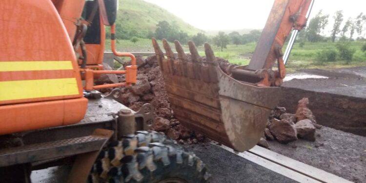 TRAVAUX PUBLICS – Début des travaux d’urgence sur les ponts emportés par les eaux sur la RN6 et RN5A