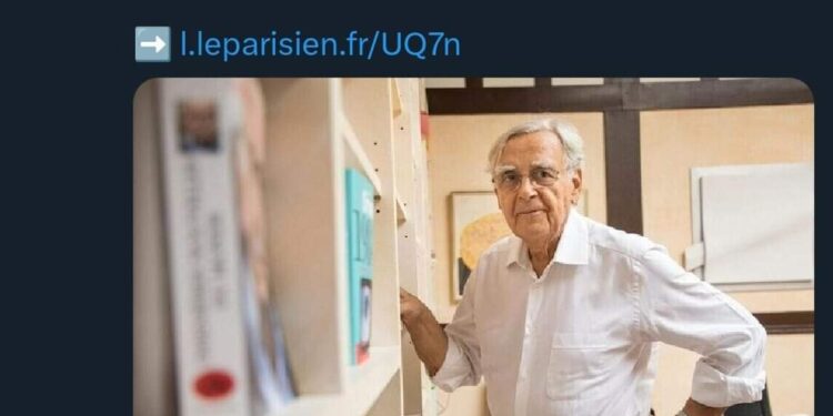 DISPARITION – Décès de Bernard Pivot, présentateur de l&rsquo;émission mythique »Apostrophes » sur la chaîne publique française