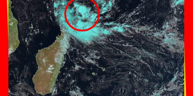L&rsquo;amas nuageux présent au Nord Est de Madagascar ne devrait pas avoir d&rsquo;impacts sur la Grande ile