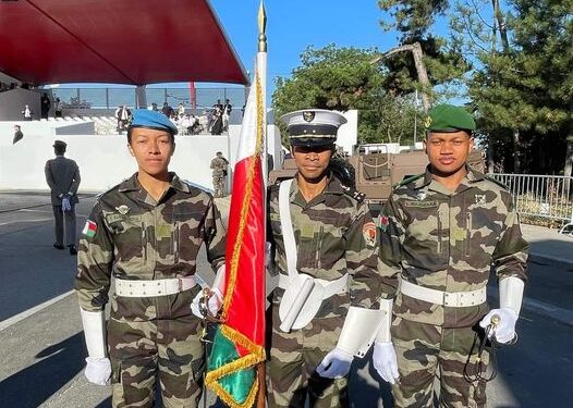 COMMÉMORATION – Le drapeau malgache à la célébration de la Fête nationale française et du 80ème anniversaire de la Libération de la France