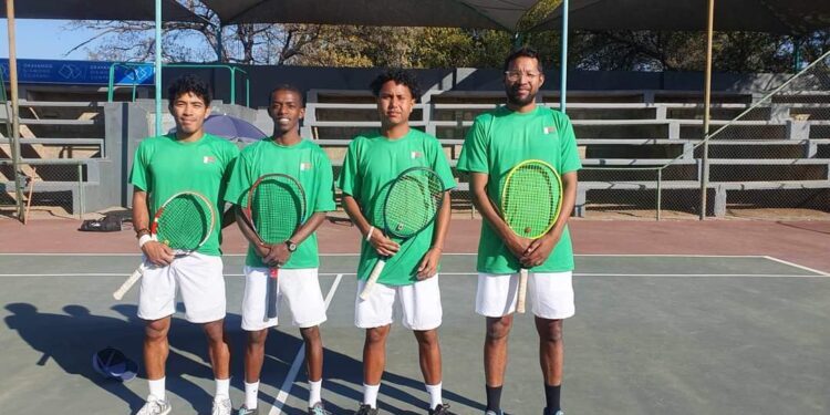 TENNIS – Madagascar bat la Libye lors de la deuxième journée de la Coupe Davis Groupe V Afrique 2024