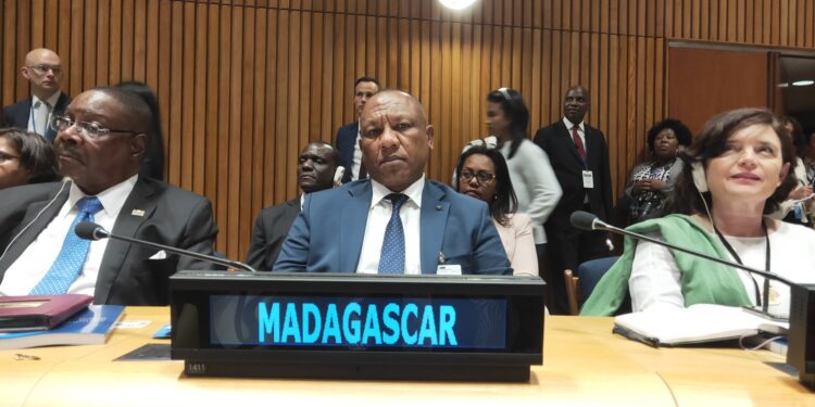 DIPLOMATIE – Christian Ntsay à la tribune des Nations unies lors du débat général de de la 79ème assemblée générale des Nations Unies