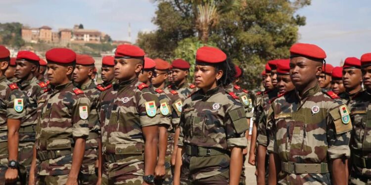 FORCES ARMÉES – Choix d’arme effectué pour 56 officiers sortant de la 45ème promotion directe de l’Académie militaire d’Antsirabe