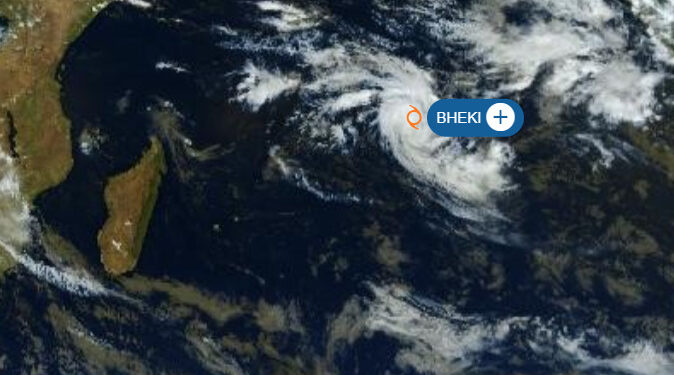 METEO – La tempête tropicale Bheki baptisée ce jeudi matin