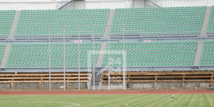 INFRASTRUCTURE – Les travaux d’extension des gradins du stade Barea en cours