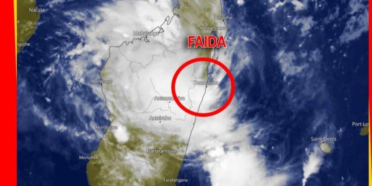 METEO – Faida perd en intensité, alertes levées pour Ambatosoa et Antalaha, alerte bleue pour Atsinanana et Analanjirofo