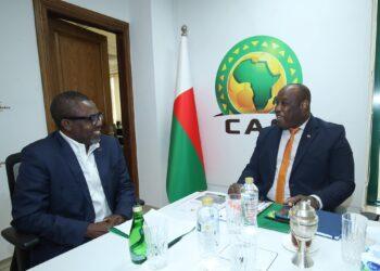 SPORTS – Marson Abdullah Moustapha en visite au siège de la Confédération africaine de football