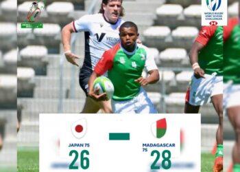 WORLD RUGBY SEVENS CHALLENGER SERIES – Madagascar remporte sa demi-finale de la cinquième place face au Japon 