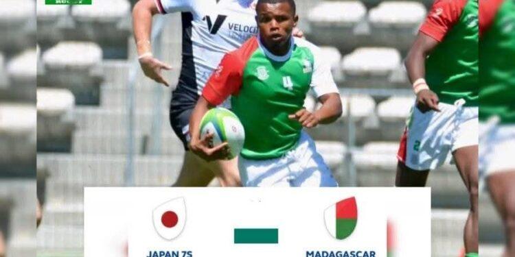WORLD RUGBY SEVENS CHALLENGER SERIES – Madagascar remporte sa demi-finale de la cinquième place face au Japon