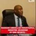 MARSON ABDULLAH MOUSTAPHA, MINISTRE JEUNESSE ET DES SPORTS – “La CAF nous recommande des techniciens spécialiste de la pelouse”