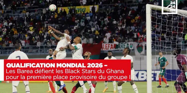 QUALIFICATION MONDIAL 2026 – Les Barea défient les Black Stars du Ghana pour la première place provisoire du groupe I