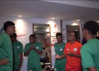 FOOTBALL – Le staff et une partie des joueurs des Barea arrivent à Casablanca pour le match contre les Fauves centrafricains 