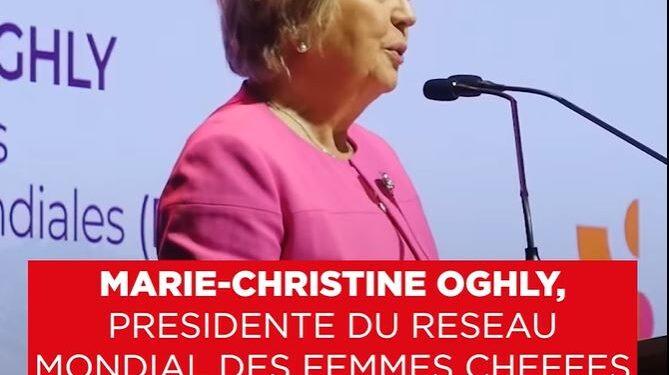 MARIE-CHRISTINE OGHLY, PRESIDENTE DU RESEAU MONDIAL DES FEMMES CHEFFES D’ENTREPRISE- “ Faire rencontrer les sociétés et développer des business avec Madagascar »