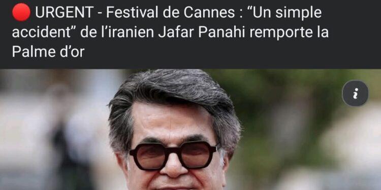 FESTIVAL DE CANNES – Une Palme d’or pour l&rsquo;engagement politique de l’Iranien Jafar Panahi et un hommage bouleversant à Denzel Washington