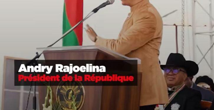 Andry Rajoelina : « Fa androany kosa, miova ny tantara, mandroso i Madagasikara, hitokana ity lalana ity izay hisokatra ho an’ny vahoaka malagasy iray manontolo. »