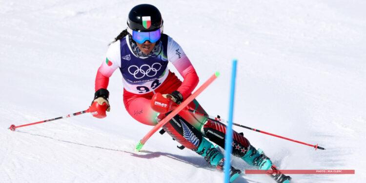 JEUX OLYMPIQUES D’HIVER – Mialitiana Clerc de nouveau dans le top 50 en Slalom aux jeux de Milan Cortina