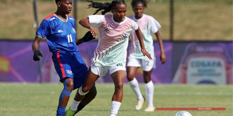 FOOTBALL – Les Barea dames en bonne position pour se qualifier en demi-finale de la Cosafa Women’s Cup après leur victoire face aux Brave Warriors de la Namibie