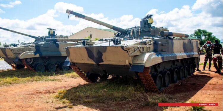 COOPÉRATION MILITAIRE – La Russie remet des chars et des équipements à l’armée malgache