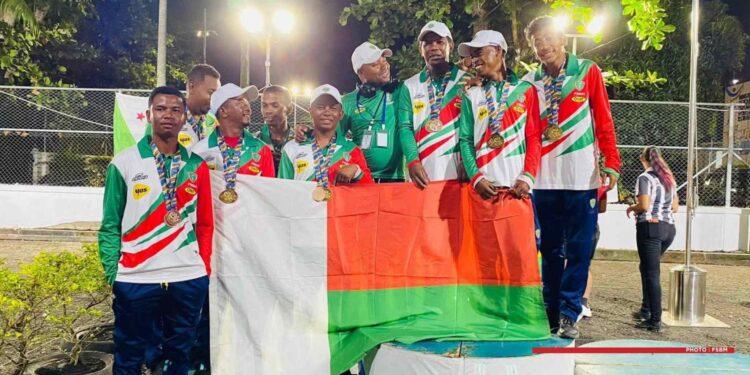 SPORT BOULES – Madagascar brille avec quatre médailles d’or aux Championnats d’Afrique de pétanque zone 4 à Maurice