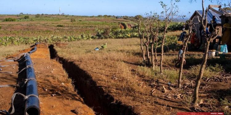 EAU POTABLE – Une conduite de 28 km en construction depuis Andranogoa Sampona pour alimenter Ambovombe depuis la rivière Mandrare