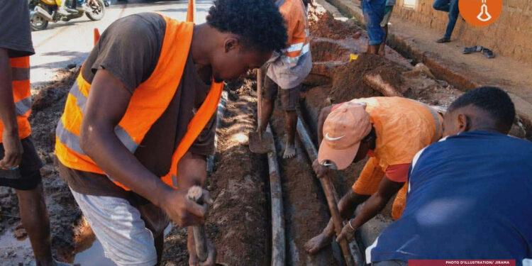 TRAVAUX DE LA JIRAMA – Trois jours de coupure de route à Ambohimiandra, et de coupure d’eau dans des quartiers du Nord et de l’Est d’Antananarivo
