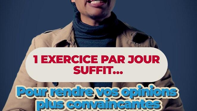 Art oratoire – Comment rendre votre opinion plus claire et plus convaincante