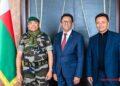 Le Colonel Michaël Randrianirina reçoit à Iavoloha Hery Rajaonarimampianina et Marc Ravalomanana pour échanger sur les affaires nationales