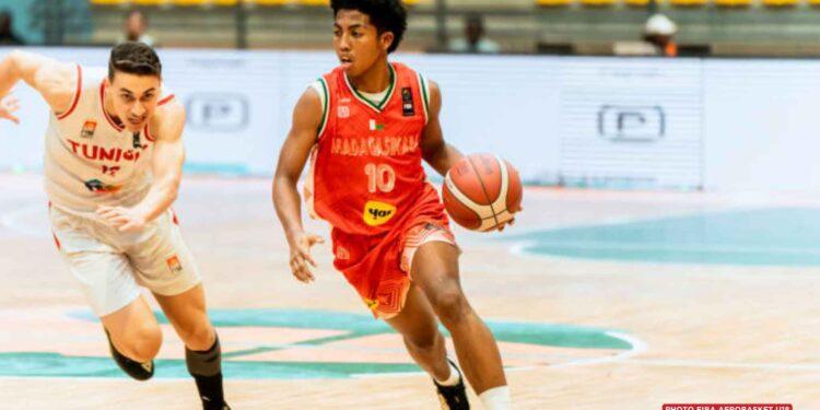 BASKETBALL – Madagascar battu par la Tunisie jouera la septième place de l’Afrobasket U18